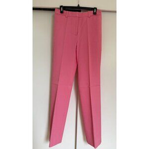 NWOT - Victoria Beckham Candy Pink High-Waisted Pants